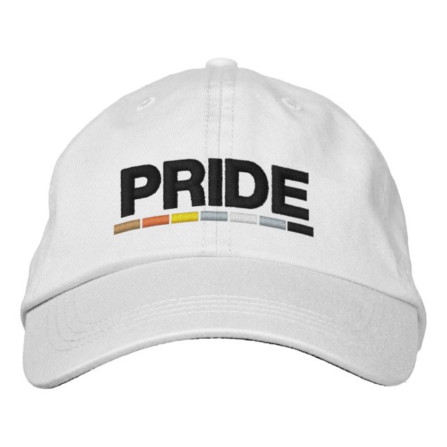 Bear Pride Embroidered Baseball Cap (Front)