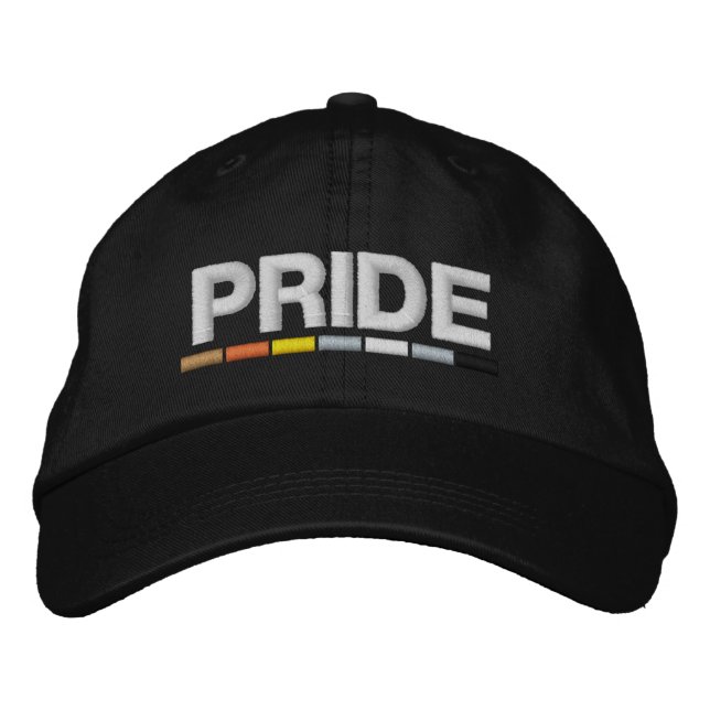 Bear Pride Embroidered Baseball Cap (Front)