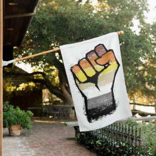 Bear Pride Fist House Flag