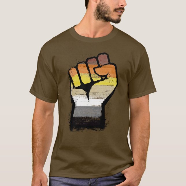 Bear Pride Fist T-Shirt (Front)
