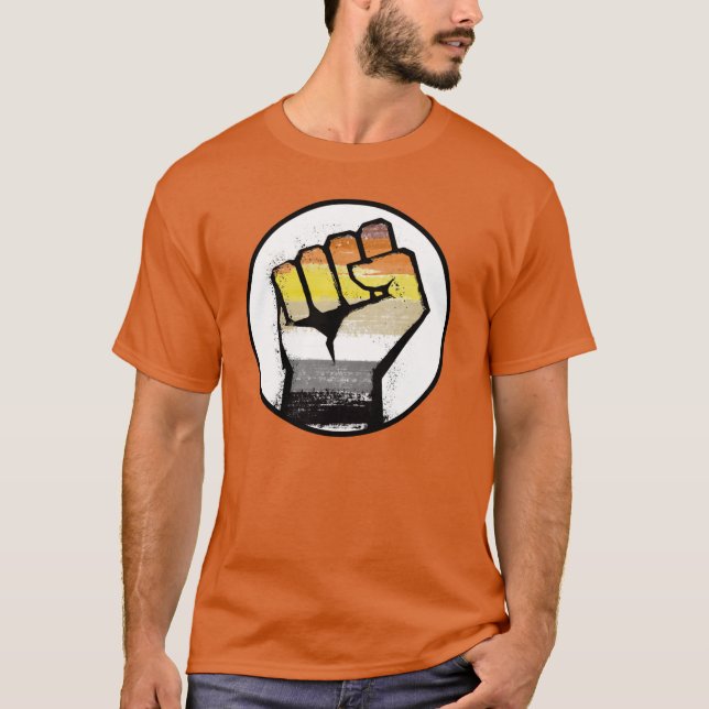Bear Pride Fist T-Shirt (Front)