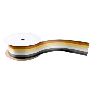 Bear Pride Flag Bear Pride Colors Satin Ribbon