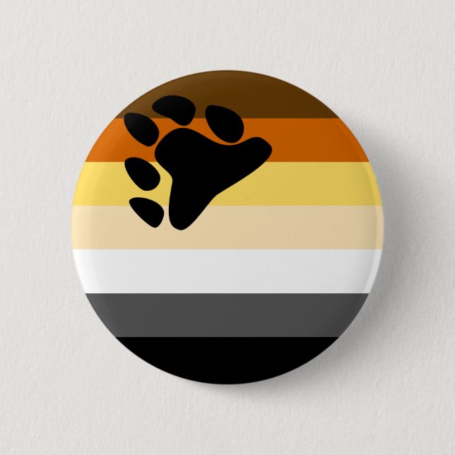 Bear Pride Flag Button (Front)