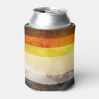 Bear Pride Flag Can Cooler