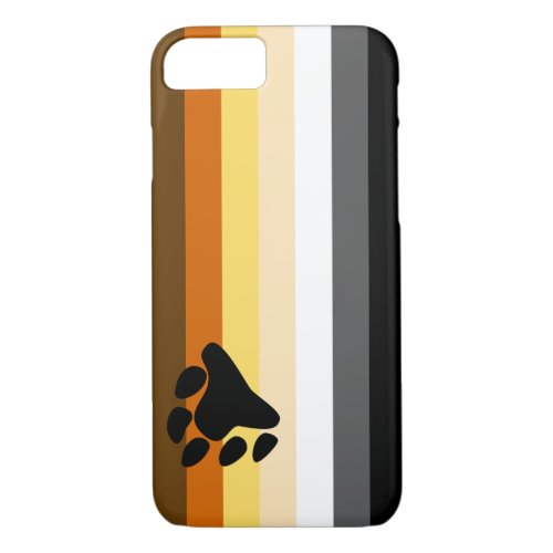 Bear Pride Flag iPhone 87 Case