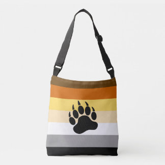 Bear Pride Flag Crossbody Bag