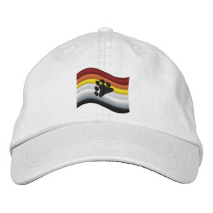 Bear Pride Flag Embroidered Baseball Cap