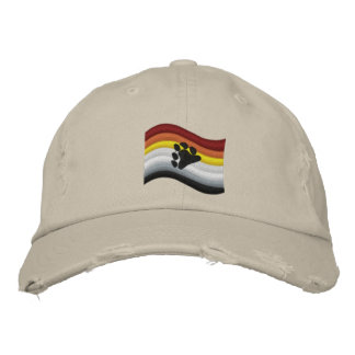Bear Pride Flag Embroidered Baseball Cap