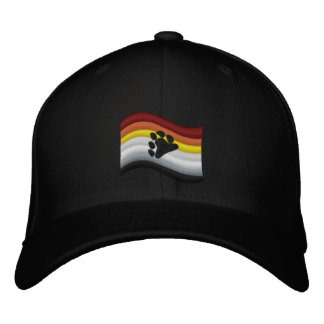 Bear Pride Flag Embroidered Baseball Cap