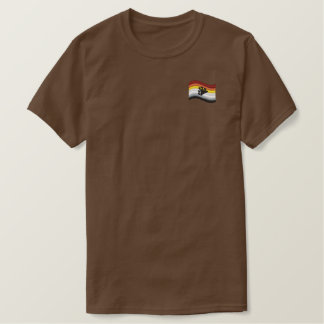 Bear Pride Flag Embroidered T-Shirt