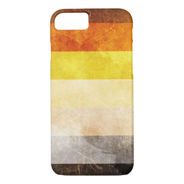 Bear Pride Flag iPhone 7 Case (Back)