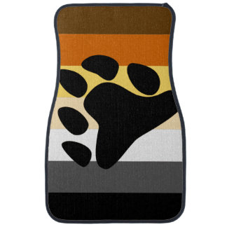 BEAR PRIDE FLAG STRIPES DESIGN.png Car Mat