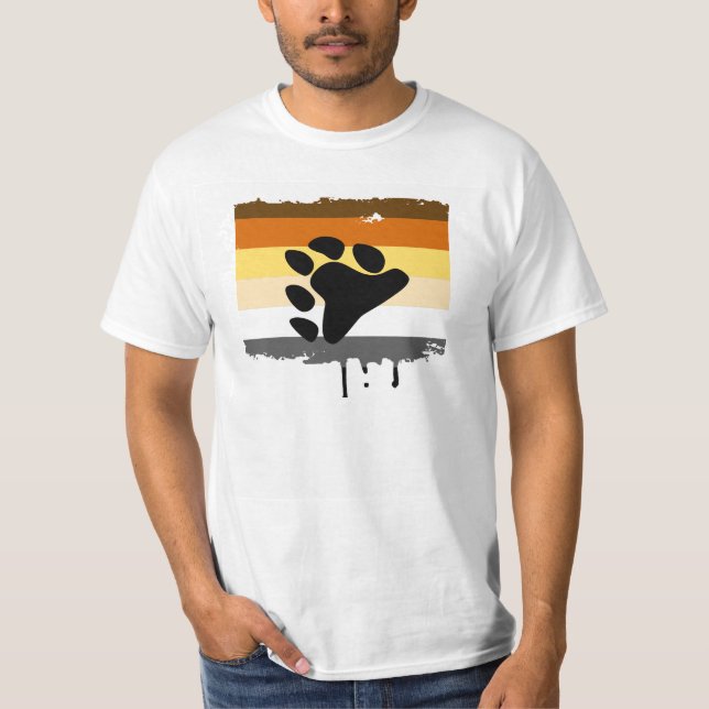Bear Pride Flag T-Shirt (Front)