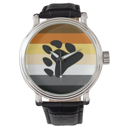 Bear Pride Flag Watch