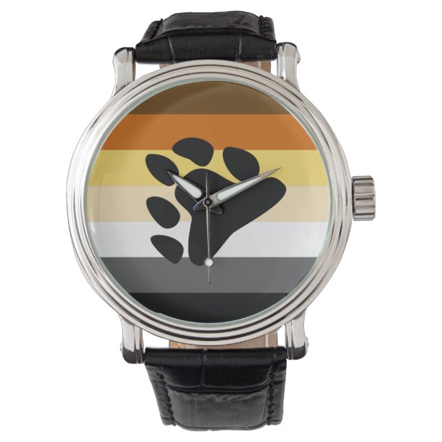 BEAR PRIDE FLAG WATCH (Front)