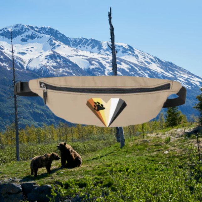 Bear Pride Heart Fanny Pack (Creator Uploaded)
