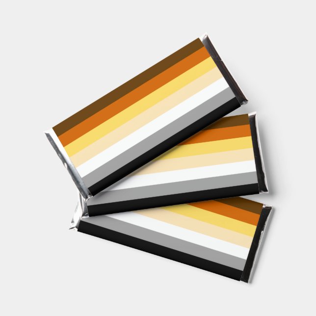 Bear Pride Hershey Bar Favors (Front)