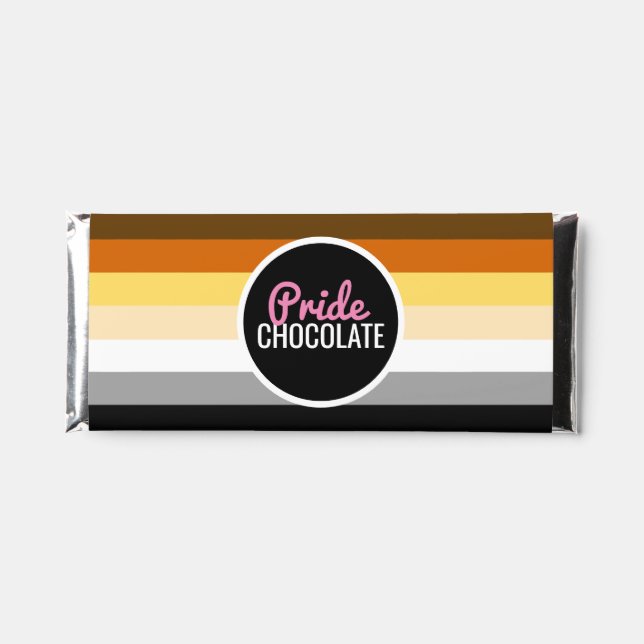Bear Pride Hershey Bar Favors (Front)