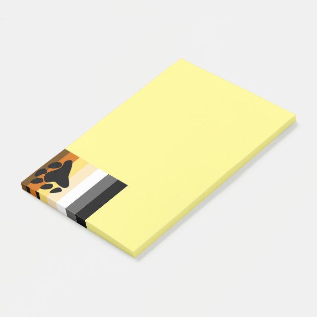 Bear Pride Notes (Angled)