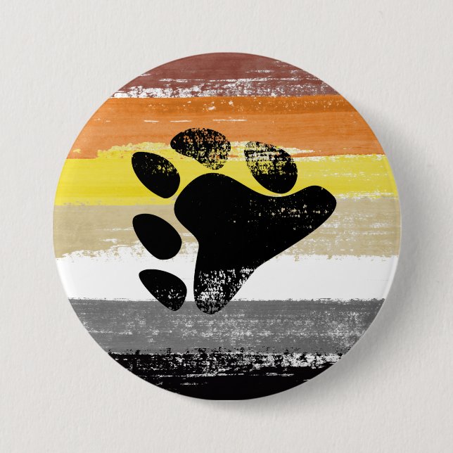 Bear Pride Paint Button (Front)