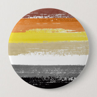 Bear Pride Paint Stripes Button