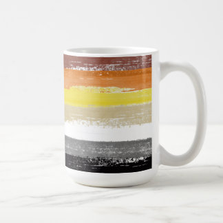 Bear Pride Paint Stripes Coffee Mug