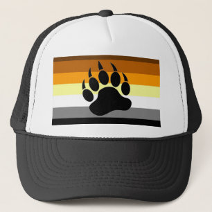 Bear Pride Paw Trucker Hat