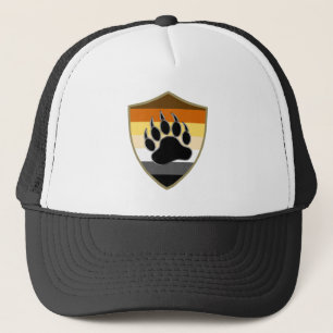 Bear Pride Shiled Bear Paw -Hat Trucker Hat