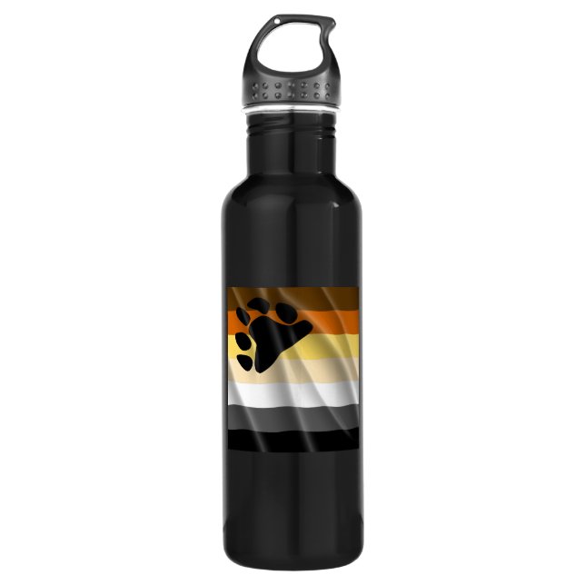 BEAR PRIDE STAINLESS STEEL WATER BOTTLE (Front)