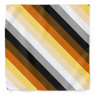 Bear Pride Stripes Bandana