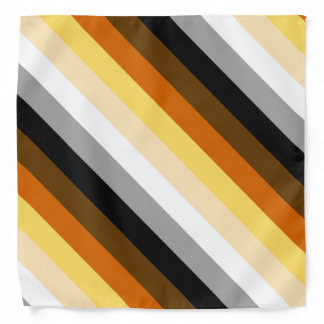 Bear Pride Stripes Bandana