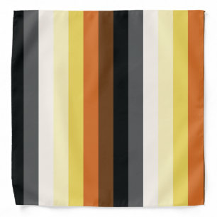 Bear Pride Stripes Bandana