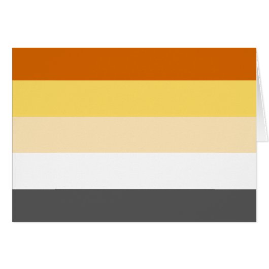 BEAR PRIDE STRIPES CARDS (Front Horizontal)