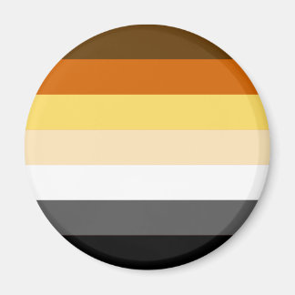 BEAR PRIDE STRIPES MAGNET