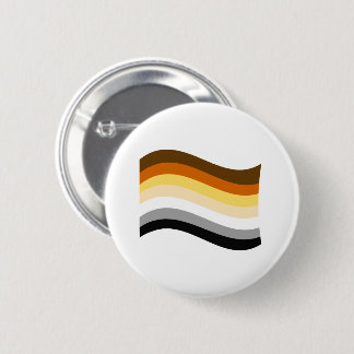 Bear Pride Wavy Flag Button