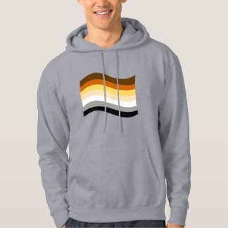 Bear Pride Wavy Flag Hoodie