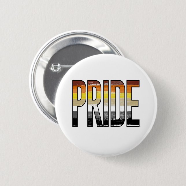 Bear Pride Word Button (Front & Back)