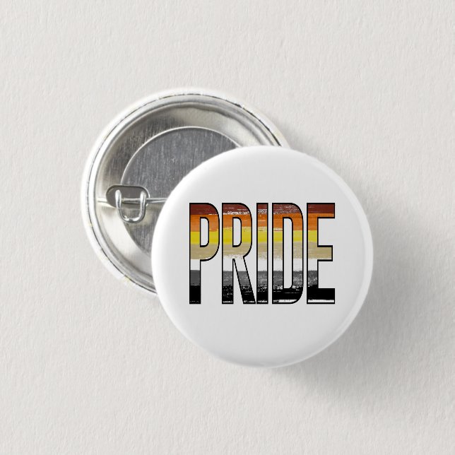 Bear Pride Word Button (Front & Back)
