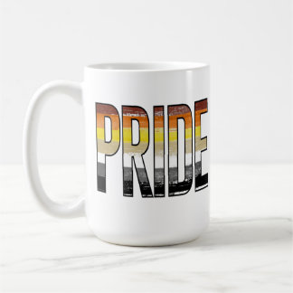 Bear Pride Word Coffee Mug