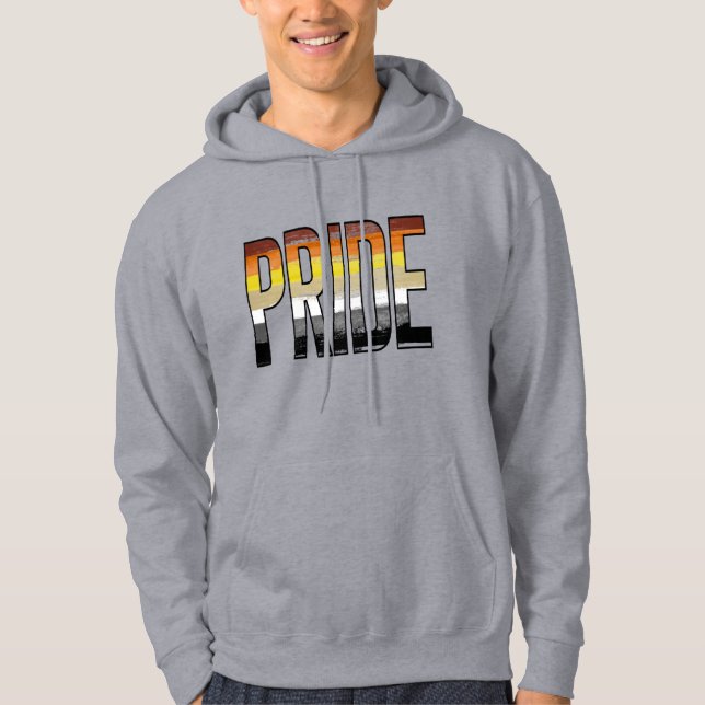 Bear Pride Word Hoodie (Front)
