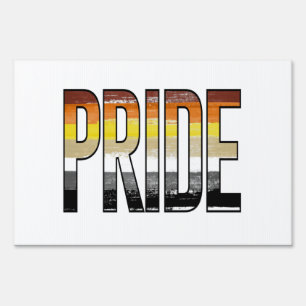Bear Pride Word Sign