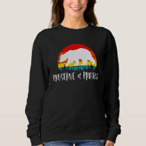 Bear Protect Preserve Climate Change Environmental Sweatshirt