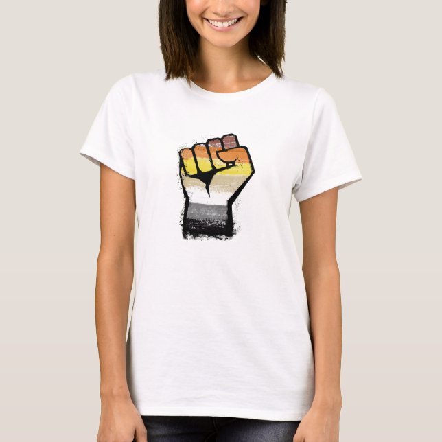 Bear Protest Fist T-Shirt (Front)