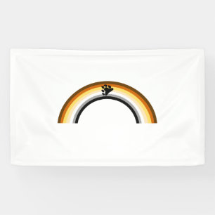Bear Rainbow Banner