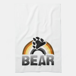 BEAR RAINBOW FLAG TOWEL