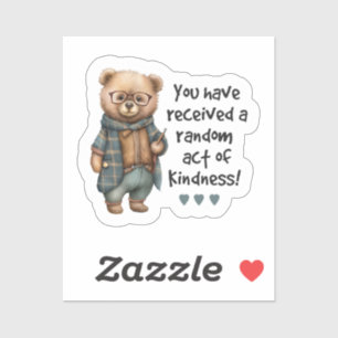 Bear RAK Sticker