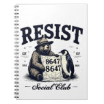 Bear Resist Protect National Park Anti Trump 8647  Notebook