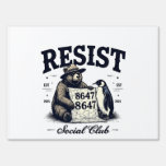 Bear Resist Protect National Park Anti Trump 8647  Sign