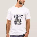 Bear Resist Protect National Park Anti Trump 8647  T-Shirt