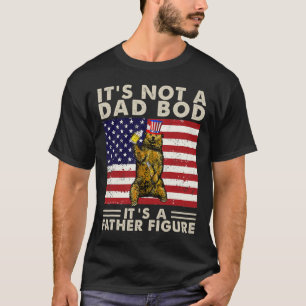 Bear Retro Its Not A Dad Bod Its A Father Figure U T-Shirt